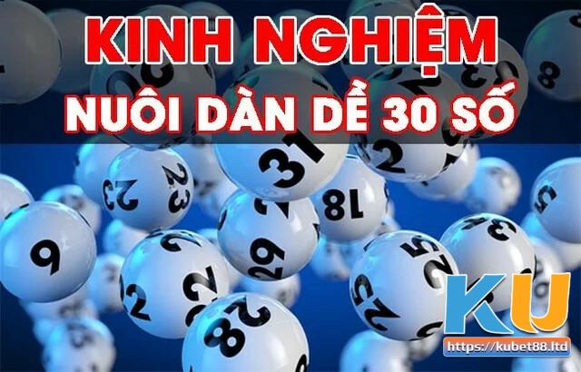 Soi cầu dàn đề 30 con số dựa vào chạm chuẩn